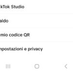 impostazioni e privacy tiktok